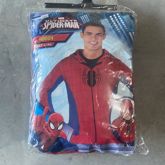 Ultimate Spider-Man Adult Hoodie! New! - Picture 6 of 7